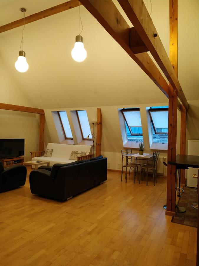Sunlit Loft Apartment Рига Екстериор снимка